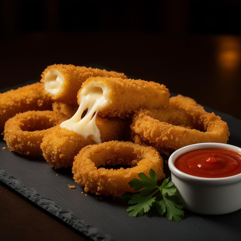 Breaded Mozzarella Sticks